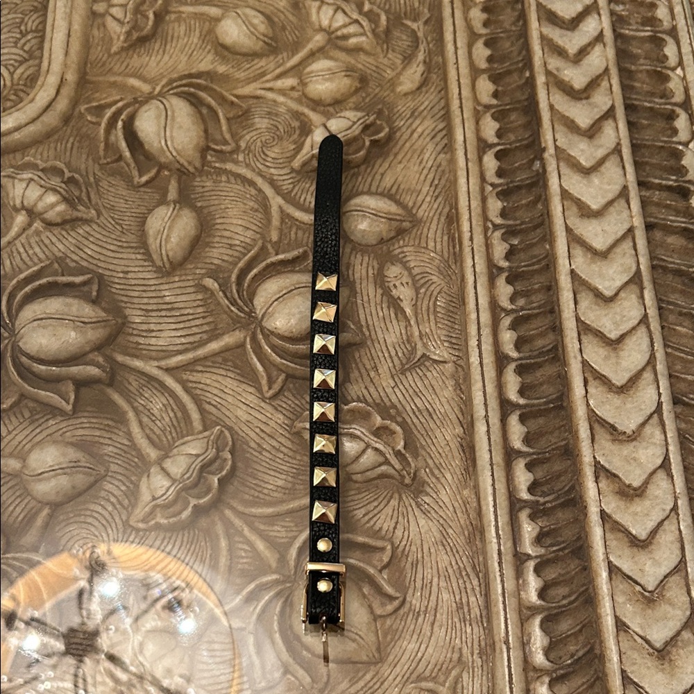 Black Studded Bracelet